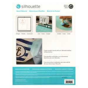 Silhouette - Stencil Sheets - Adhesive - 01510093