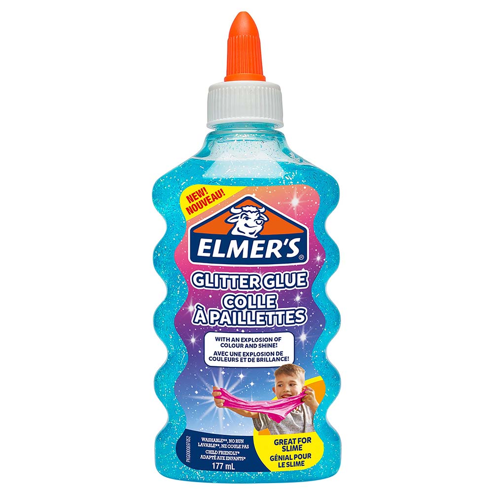 Elmer&#39;s - Glitter Glue 177ml - Blue - 17250008