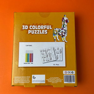 MOGTOY- Colorful Puzzle - Alpaca - 17290023
