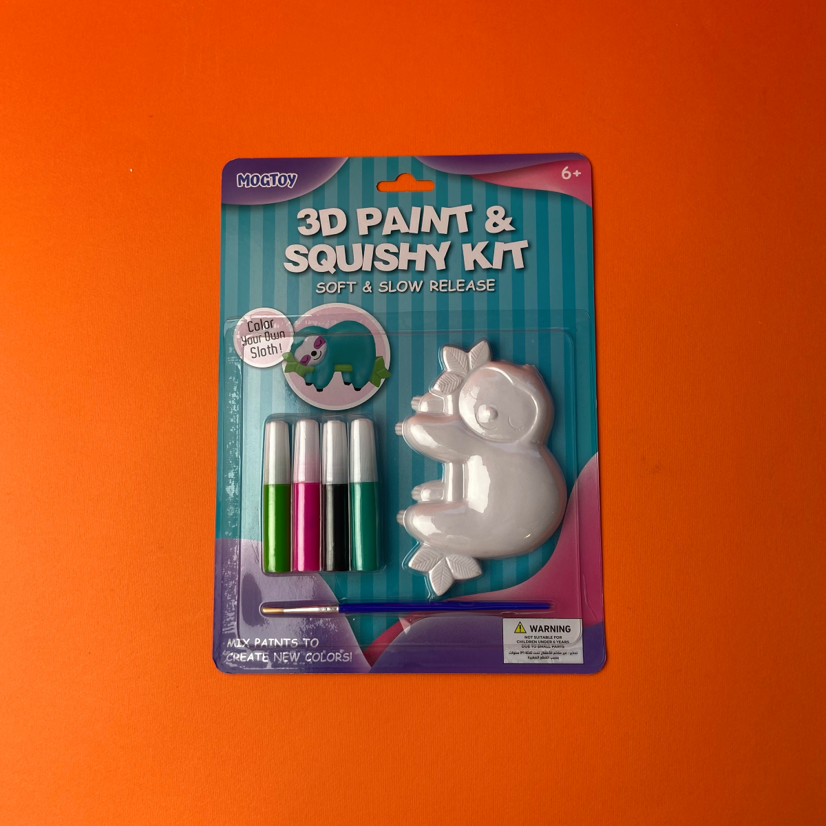 3D paint your own squishy kit