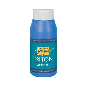 Solo Goya Triton Acrylic,750ml, Primary Blue - 52501701