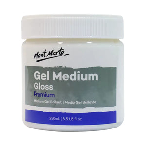 Mont Marte Gel Medium Gloss Premium, 250ml - 04530465