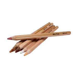 Mont Marte Skin Tints Pastel Pencils Signature 12pc - 04530238