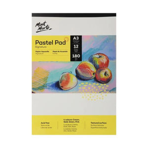 Mont Marte, Pastel Pad acid-free, 4 colors, 180gsm A3- 04530257