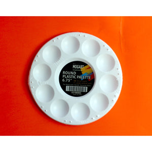MOGART, Round Plastic Palette, Dia 17cm, Set of 3pc - 03190003