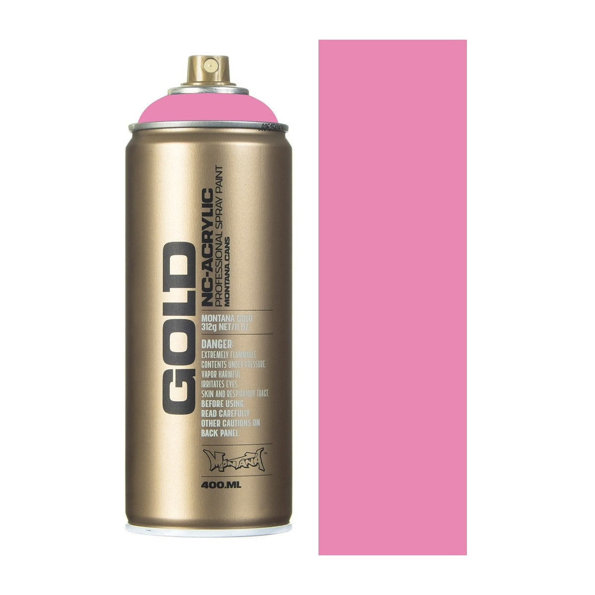 Montana, Gold 400ml - Shock Pink Light, S4000- 05620158